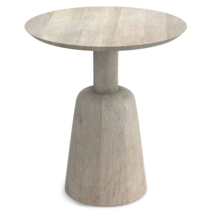 Finchley - Side Table - White Washed