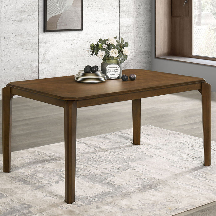 Warren - Rectangular Dining Table - Dark Brown