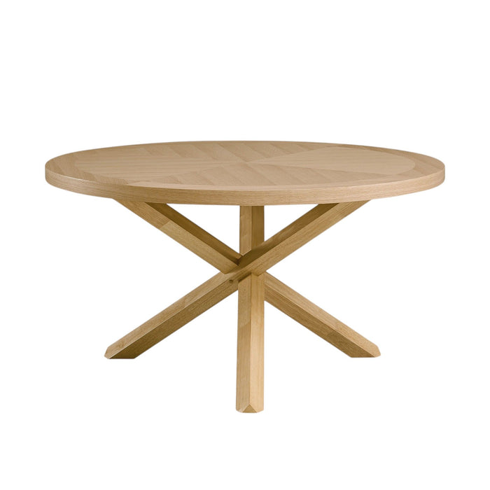 Kasem - Round Dining Table - Oak