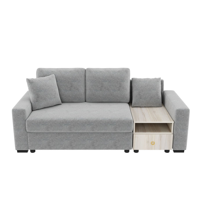 Modular Sofa Couch With Storage Armrest And Center Console