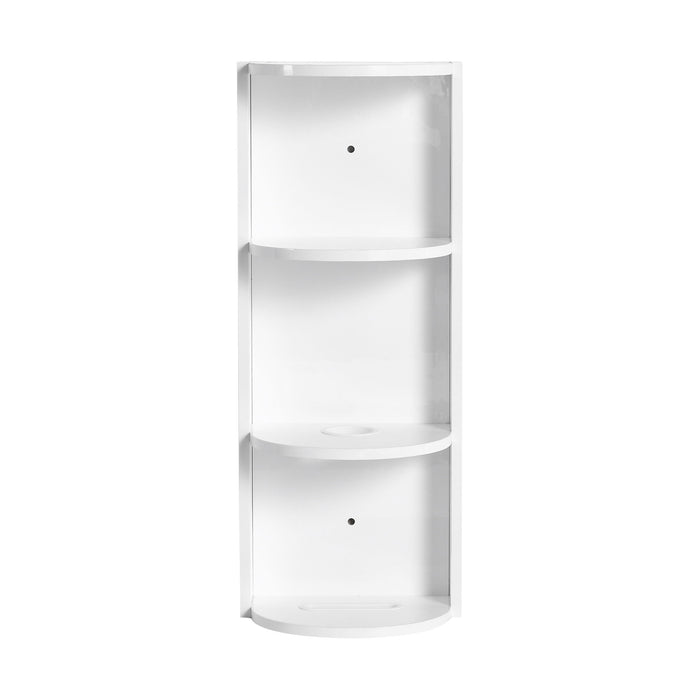 Bathroom Wall Mounted Storage Rack With Float Mounting Design