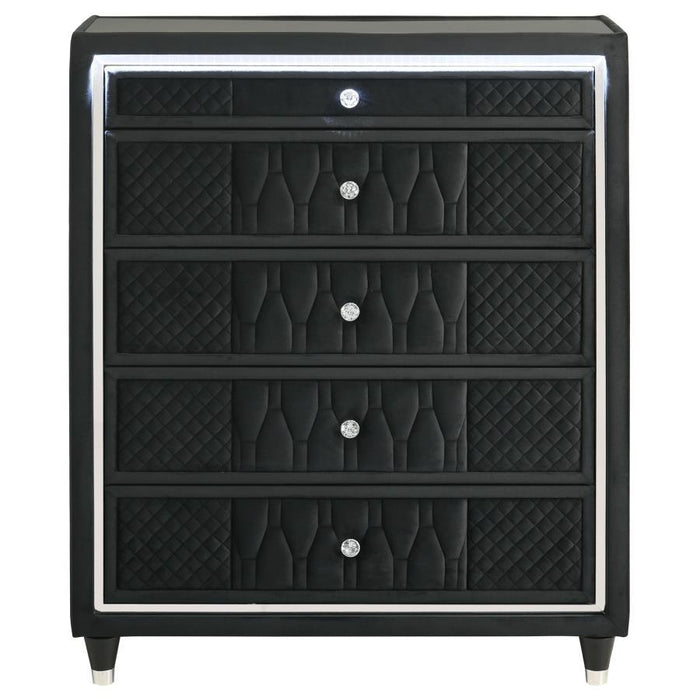 Lorient - 5-Drawer LED Chest of Drawers