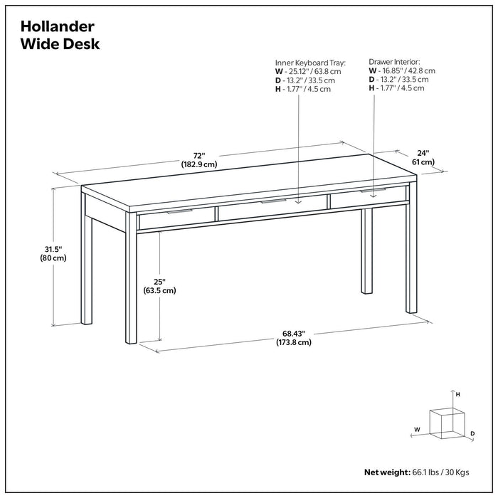 Hollander - Handcrafted Desk