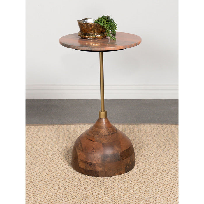 Emporia - Round Side Table - Peach