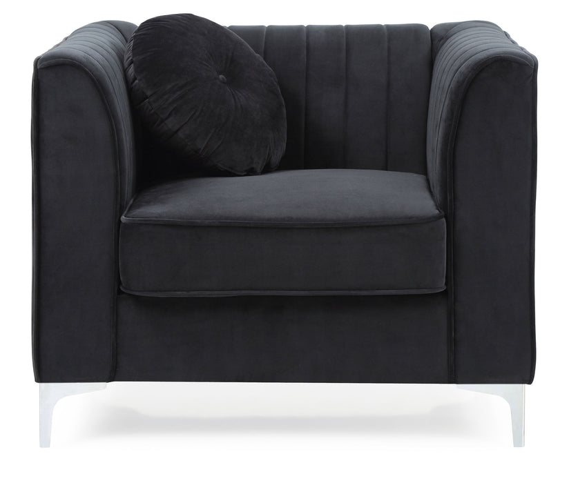 Contemporary Sloped Armchair
