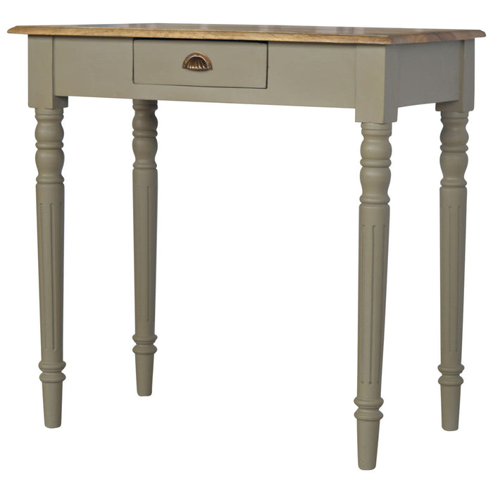 Hand Painted Writing Desk - Gray
