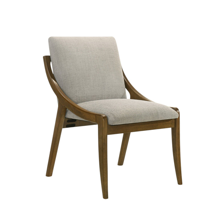 Danzel - Side Chair (Set of 2) - Gray / Oak