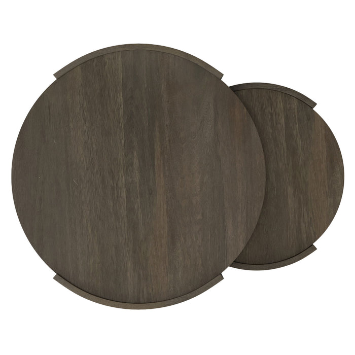 Robin - 2 Piece Nesting Table - Gray