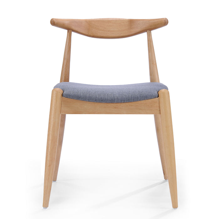 Elegant Dining Chairs With Ergonomic Backrest & Comfort Cushions (Set of 2)