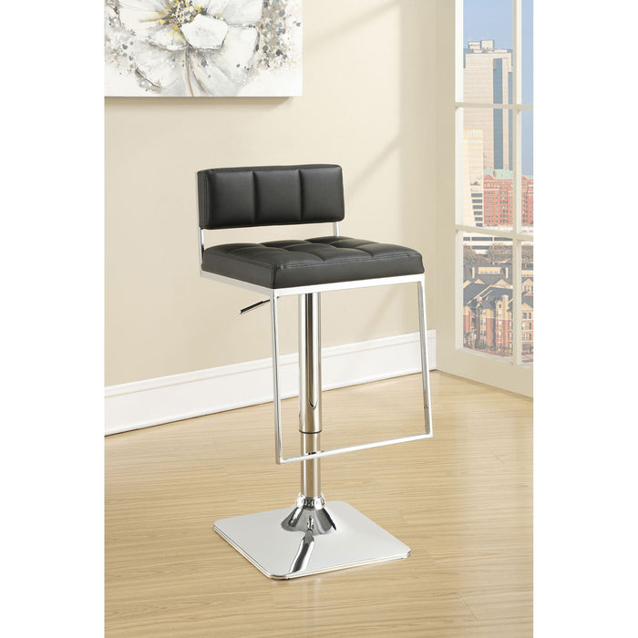 Adjustable Bar Stool, Height-Adjustable For Modern Dining Spaces