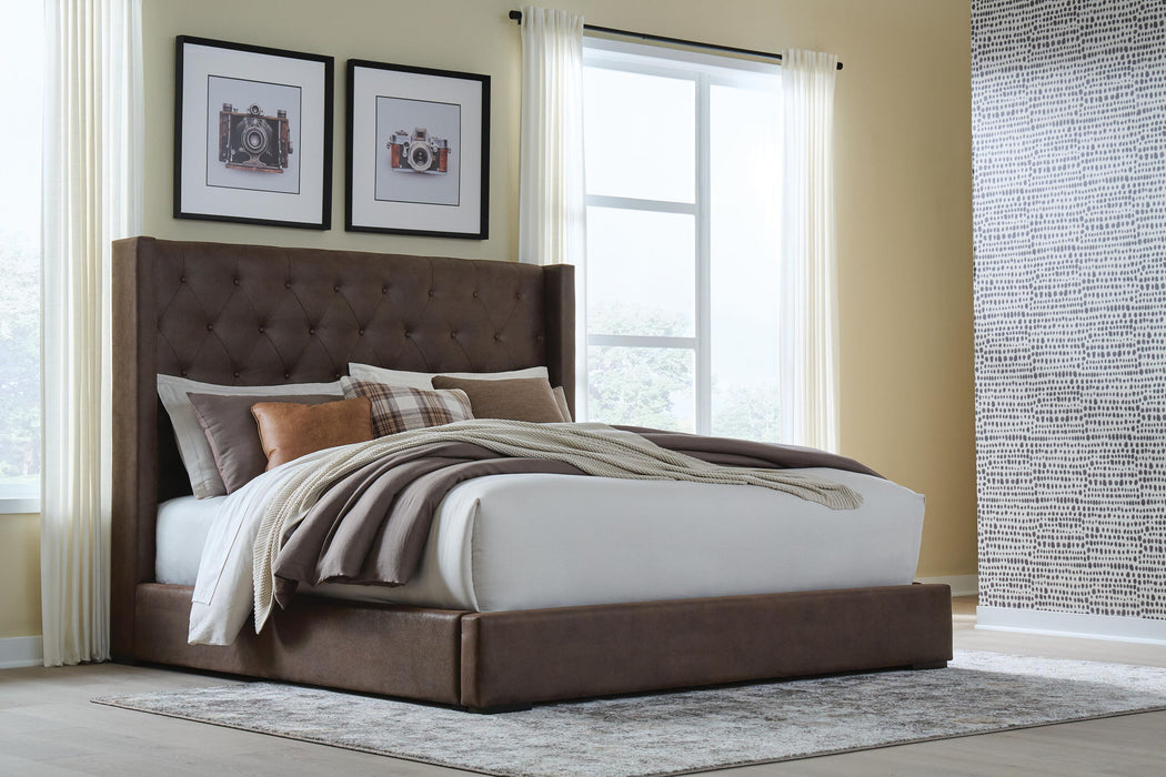 Lavernty - Upholstered Storage Bed