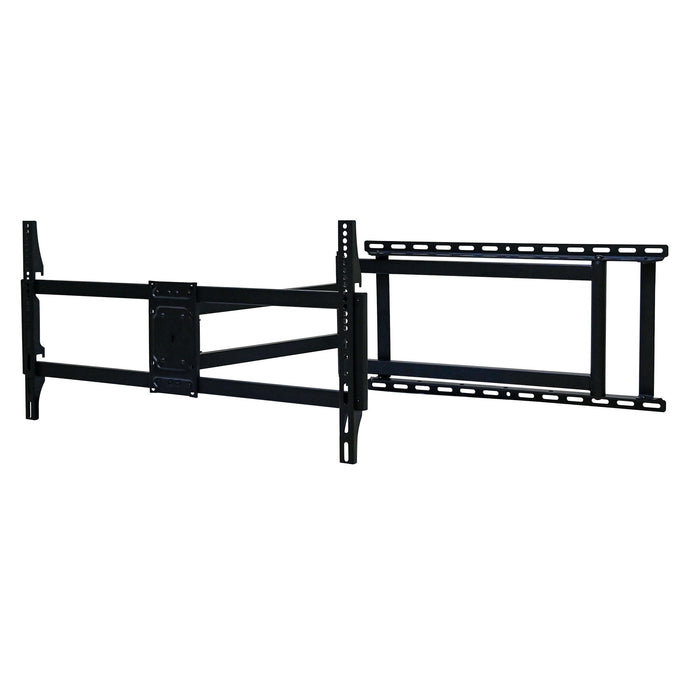 Full Motion TV Wall Mount Bracket For 40 120" TV Dual Arm Tilt & Swivel Vesa 800 X 400 Mm 132 Lbs Load - Black