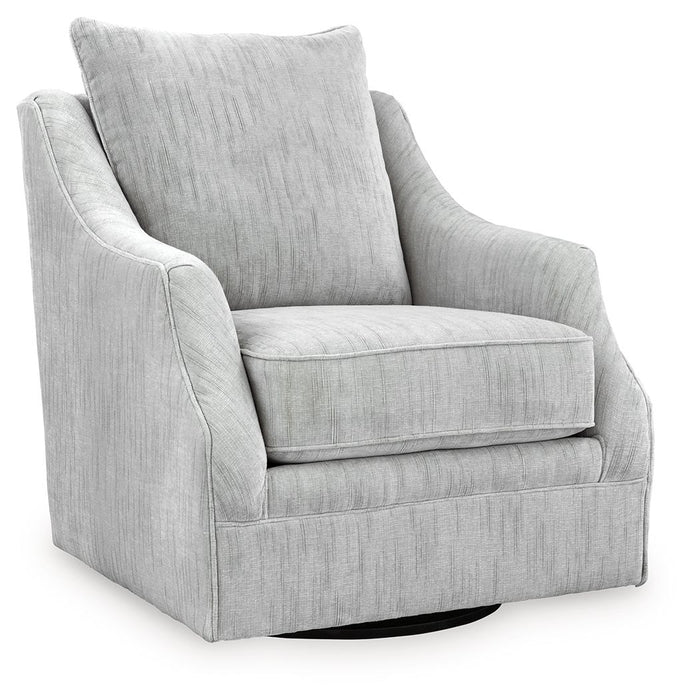 Gubbins - Swivel Accent Chair - Gray