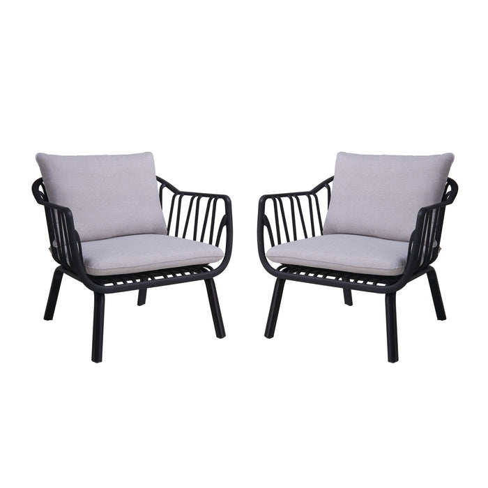 Huron - Outdoor Club Chair (Set of 2)
