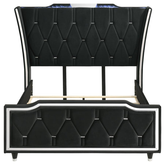 Lorient - LED Upholstered Bed