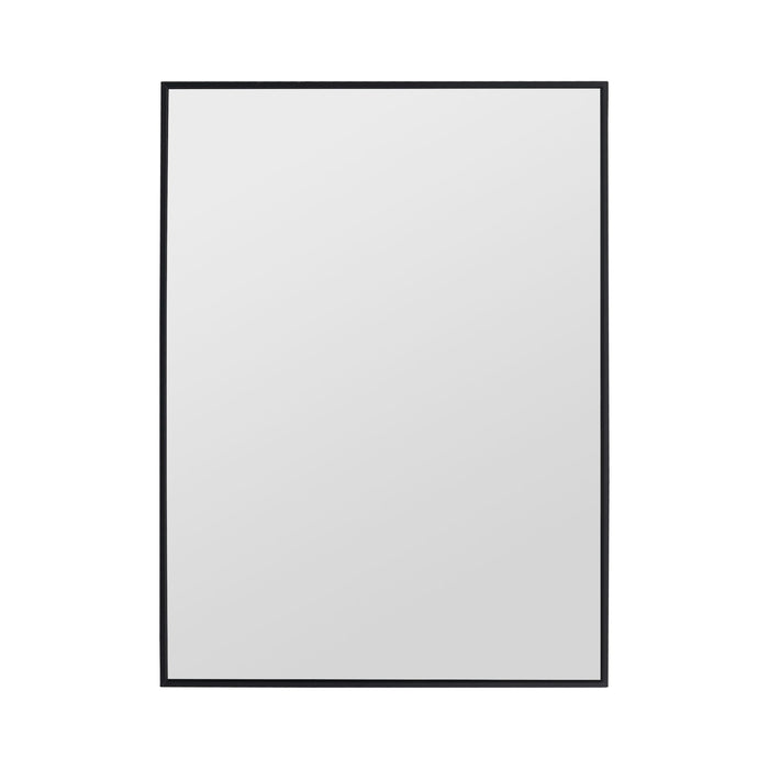 30" Wall Mounted Mirror Cabinet With And Frame, Storage Vanity For Bathroom - Imitative Oak