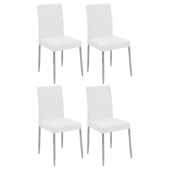 Houseman - Upholstered Dining Side Chair (Set of 4) - White