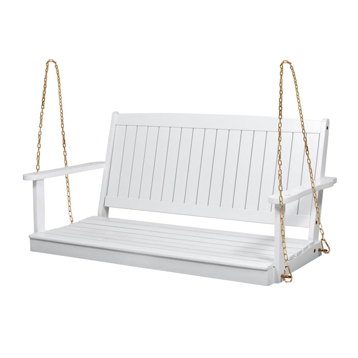 Tambora - Porch Swing Acacia Wood Slat Design