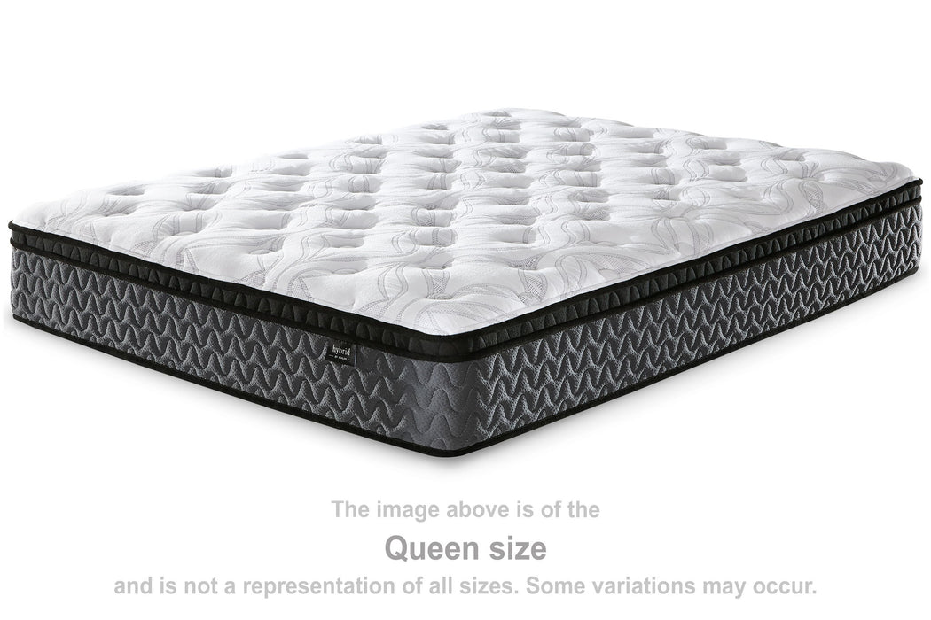 12 Inch Pocketed Hybrid - Queen Mattress - White