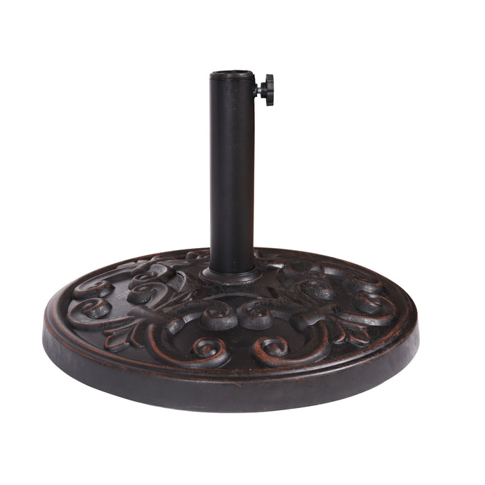 Gobi - Resin Umbrella Base - Bronze