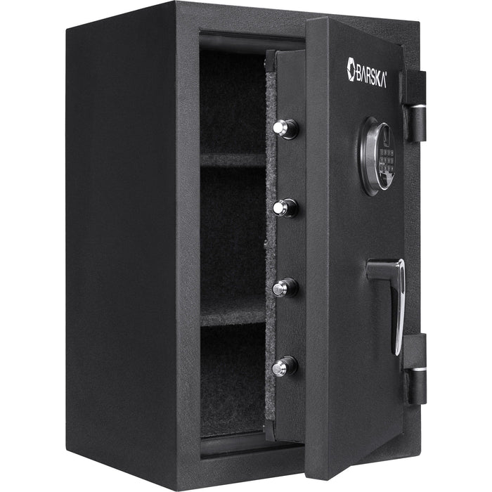 2.02 Cubic Ft Biometric Keypad Fire Resistant Safe - Black