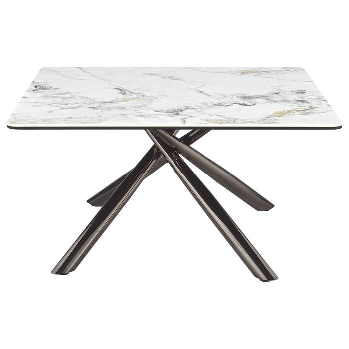 Carvell - Square Sintered Stone Table