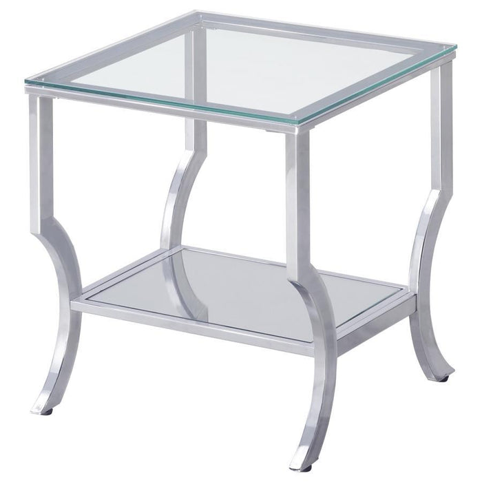 Saide - Glass Top Coffee And End Table Set