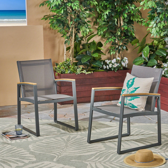Avalos - 7 Piece Dining Set - Gray
