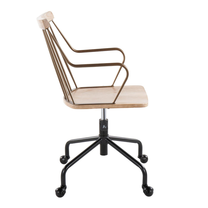 Preston - Farmhouse Adjustable Office Chair