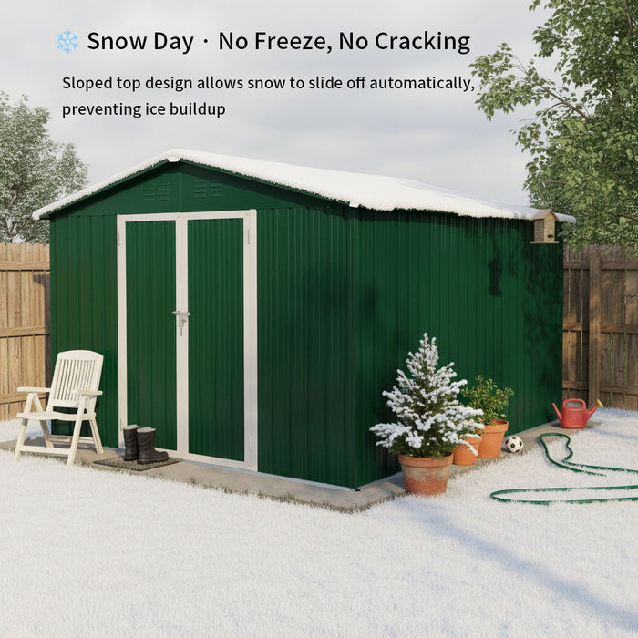 10' x 8' Garden Sheds Outdoor Storage Sheds