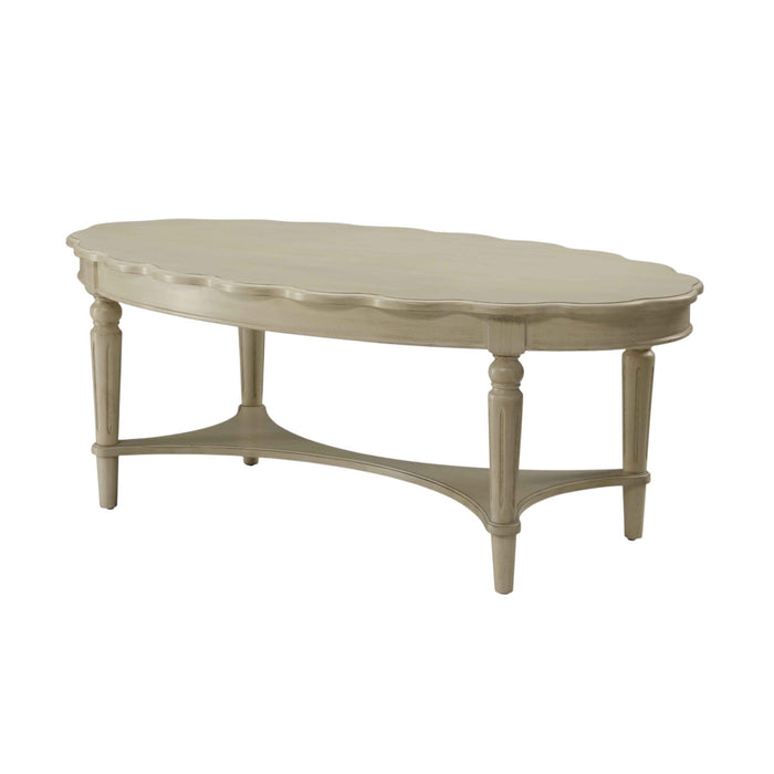 Fordon - French Antique Coffee Table - Ivory