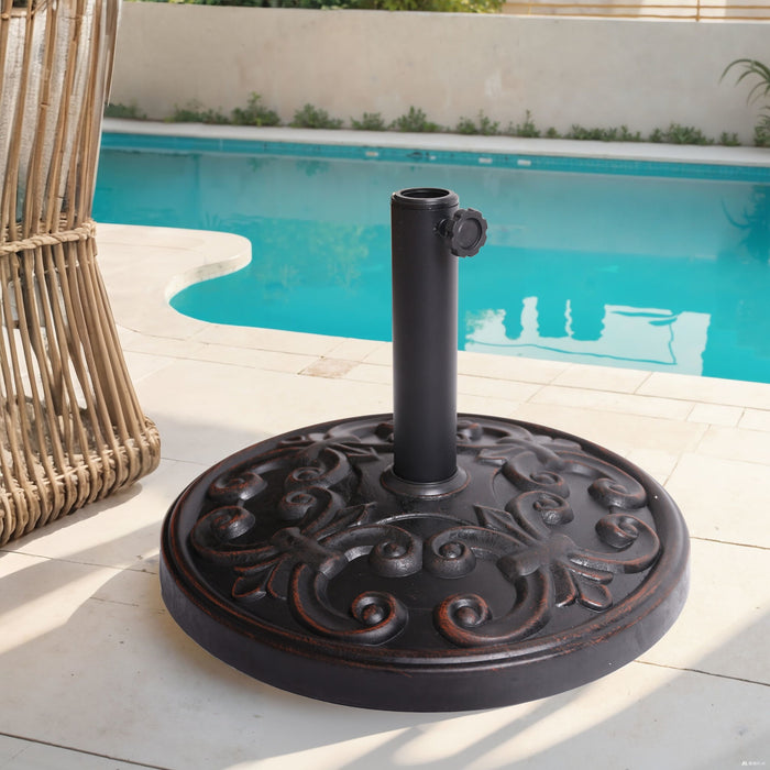 Gobi - Resin Umbrella Base - Bronze