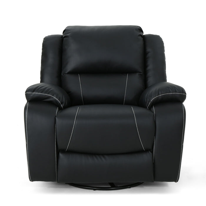 Stylish Wide Manual Swivel Standard Recliner