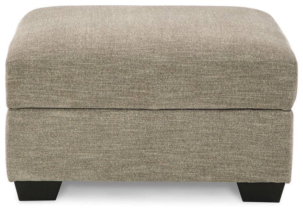 Creswell - Ottoman With Storage - Stone