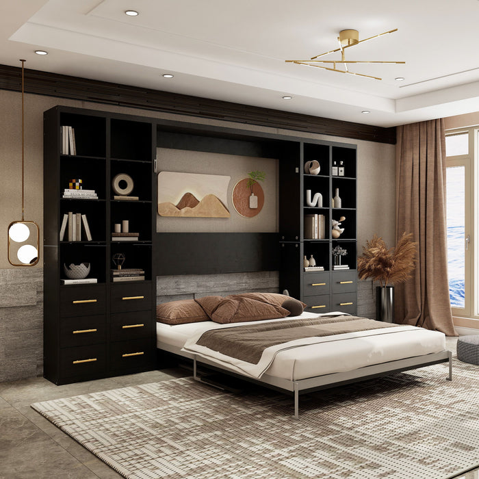 Multifunctional Vertical Murphy Wall Bed