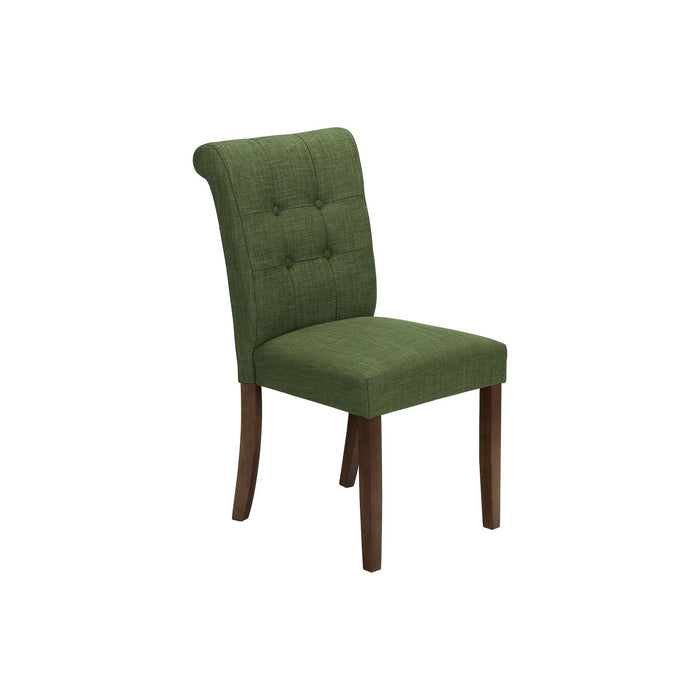 Modern Compact Design Upholstered Dining Chair (Set of 2)