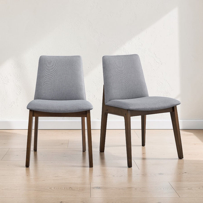 Kaela - Side Chair (Set of 2) - Light Gray