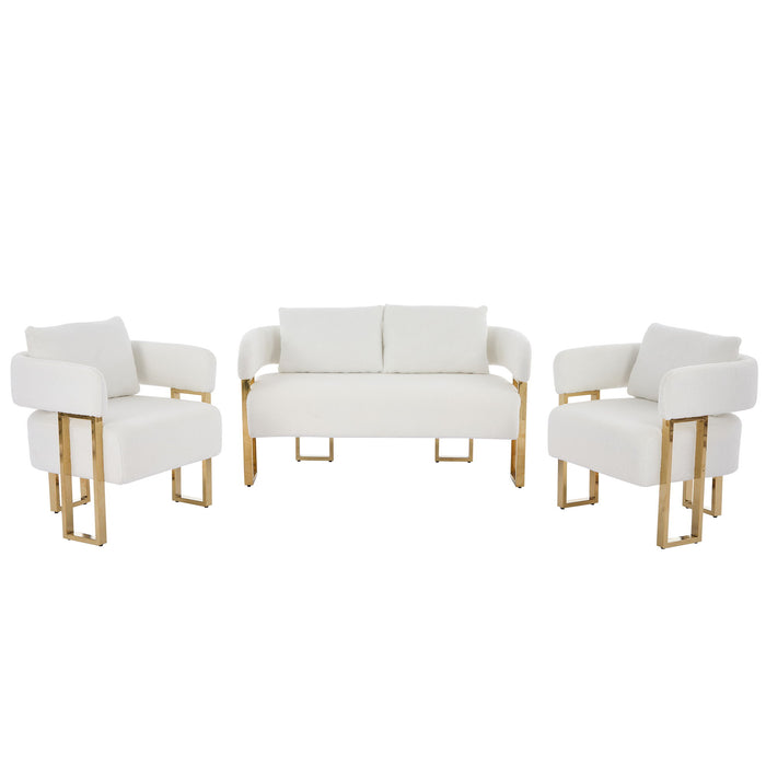 Decorative Upholstered Side Chair For Living Room