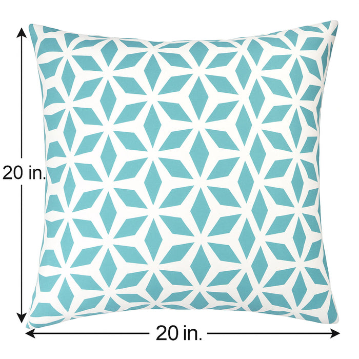 Crystal Burst - Outdoor & Indoor Pillow