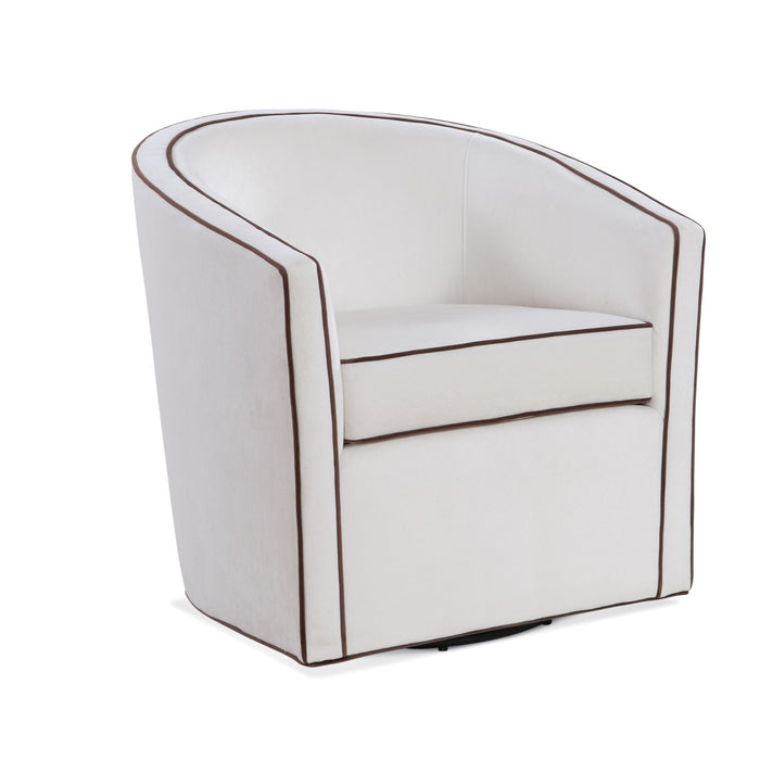 Kendall - Swivel Chair With Barrel Back Design