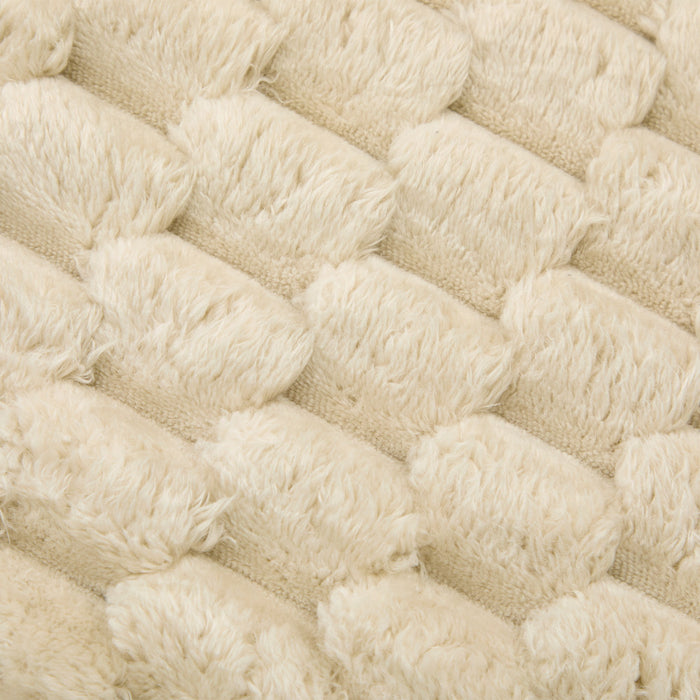 Modular Sectional Sofa, Boneless Couch With 2 Movable Ottomans