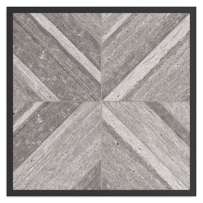 Beachcroft - Square End Table - Black / Light Gray