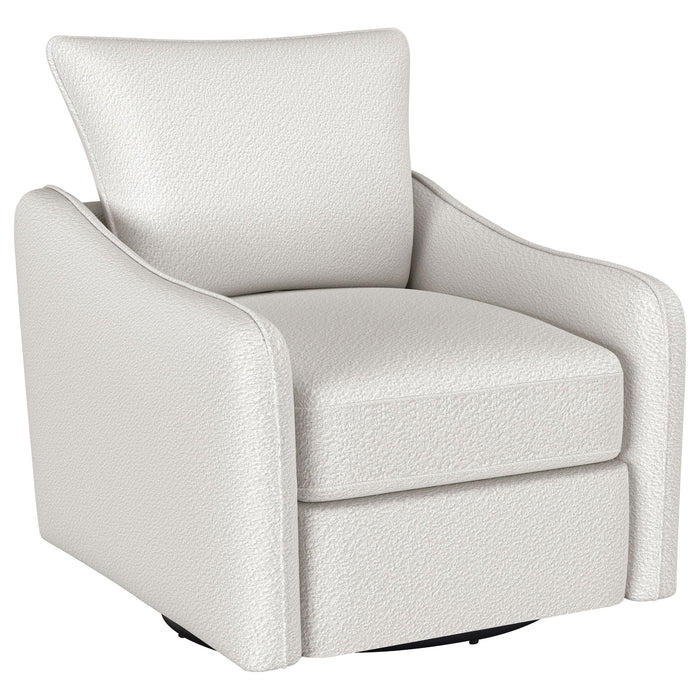 Madia - Upholstered Sloped Arm Swivel Glider Chair