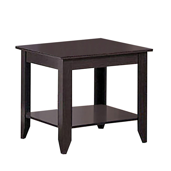 Ornette - 3 Piece Occasional Set With Square Design - Cappuccino