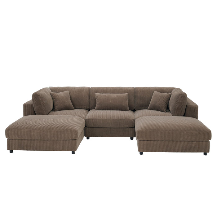 Modular Sectional & Custom Configuration, Toss Pillows