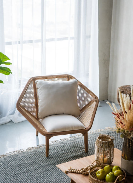 Tectona - Teak Leisure Chair - Natural Wood / Brown