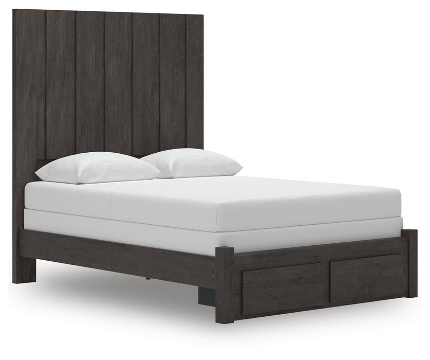 Fraluna - Panel Storage Bed