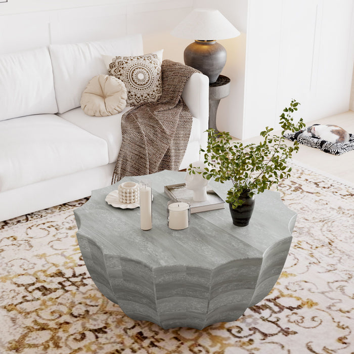 Modern Round Coffee Table For Indoor / Outdoor