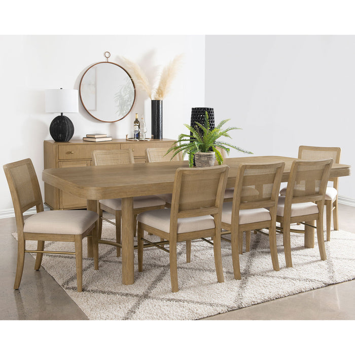 Benson - Extension Leaf Dining Table Set With Chairs