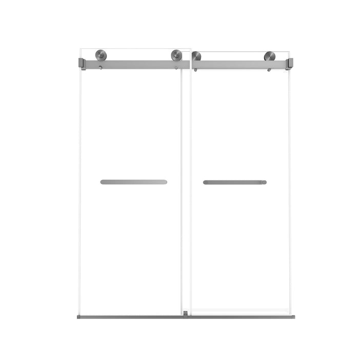 Frameless Double Sliding Shower Door